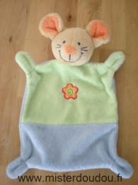 Babyclub Souris Bleu vert orange - Très bon état