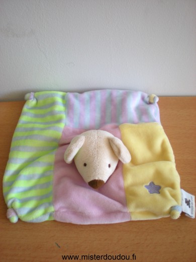 Cmp Souris Rose jaune mauve vert pastelles - Très bon état