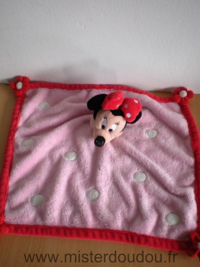 Disney Souris Minnie rose rouge - Très bon état