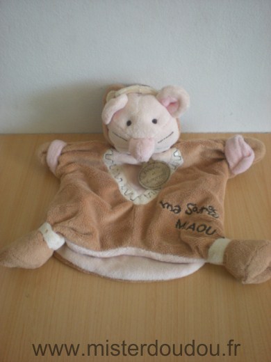 Doudou et compagnie Souris Beige - Très bon état