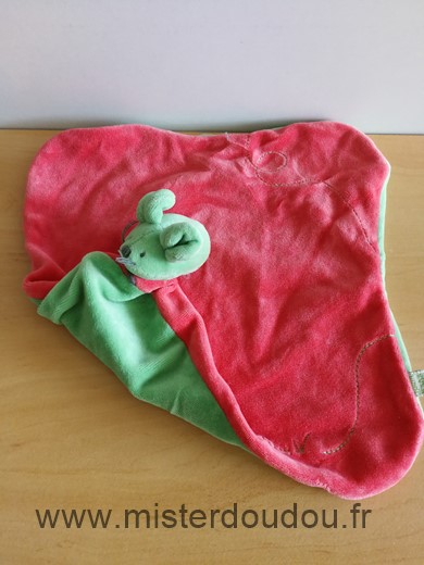 Du pareil au même Souris Rose rouge vert une souris verte - Très bon état