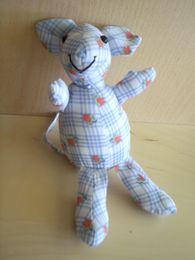 Francoise saget Souris Blanc bleu orange - Très bon état