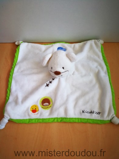 Its imagical Souris Blanc liseret vert kiconiko - Bon état