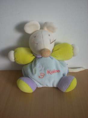 Souris Vert bleu mauve123 Kaloo