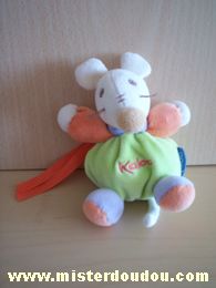 Kaloo Souris Vert orange mauve blanc - Très bon état