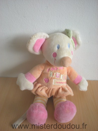 Kiabi baby Souris Orange rose - Très bon état