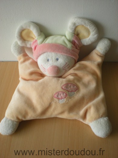 Kiabi baby Souris Semi plat orange chamignon - Très bon état