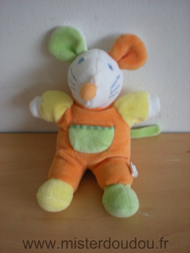 Maxita Souris Orange jaune vert - Très bon état