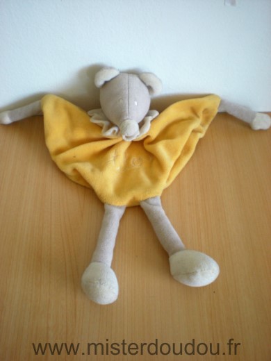 Moulin roty Souris Jaune gris titou - Très bon état