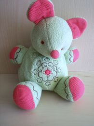 Souris Vert rouge Mundia