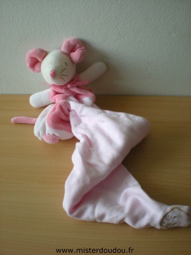 Souris Rose mouchoir rose Sucre d orge