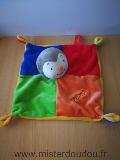 Nicotoy Tchoupi Orange vert bleu rouge jaune - Très bon état