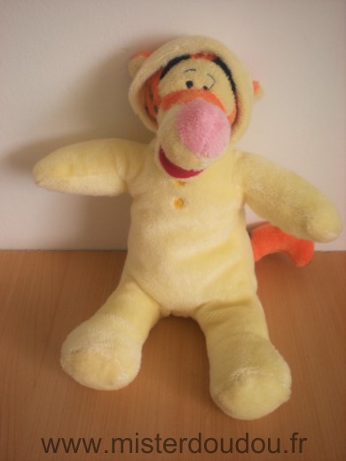 Tigre Tigrou nicotoy pyjama jaune Disney