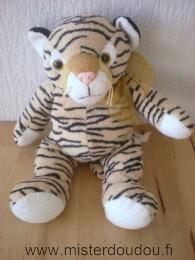 Tigre Beige noir yeux jaunes Jemini