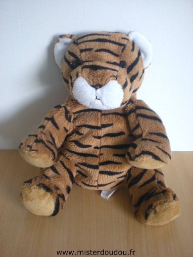 Nicotoy Tigre Marron noir blanc - Très bon état