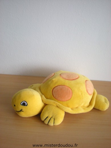 Babygella Tortue Jaune taches oranges - Très bon état