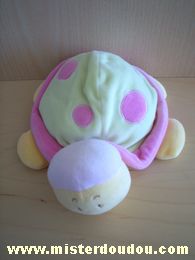 Tex Tortue Vert rose jaune - Très bon état