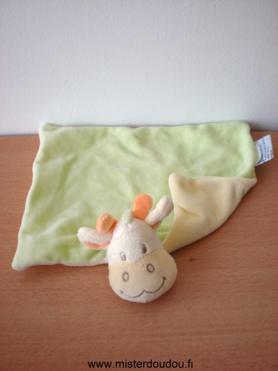 Amtoys Vache Vert dessus jaune dessous - Très bon état