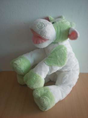 Vache Blanc vert Anna club plush