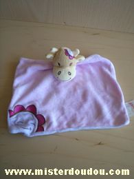 Vache Rose fleur rose Bengy
