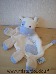 Vache Blanc bleu beige meuh Cmp