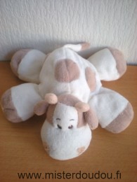 Credit agricole Vache Blanc marron - Neuf