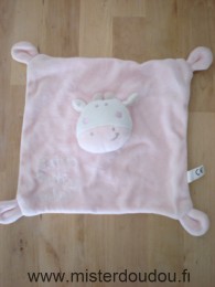 Emc Vache Rose dessus blanc à motifs dessous - Très bon état