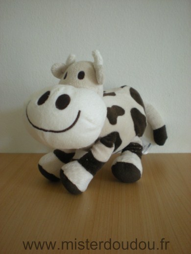 H et m Vache Ecru taches marron - Très bon état