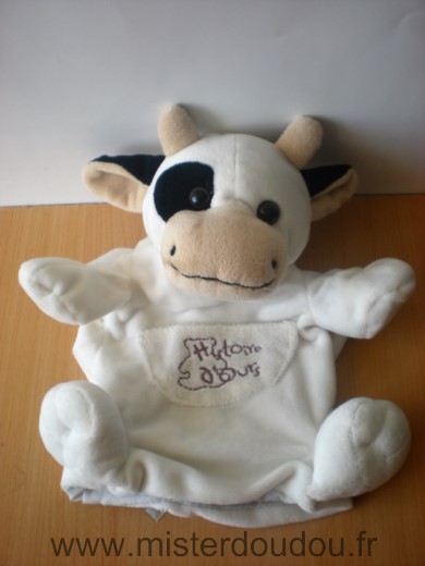 Histoire d ours Vache Blanc noir - Très bon état