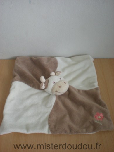 Jollybaby Vache Daisy marron beige fleur - Très bon état