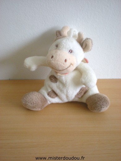 Jollybaby Vache Ecru tache marron foulard - Très bon état