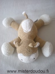 Kiabi baby Vache Marron beige en tissus éponge - Très bon état