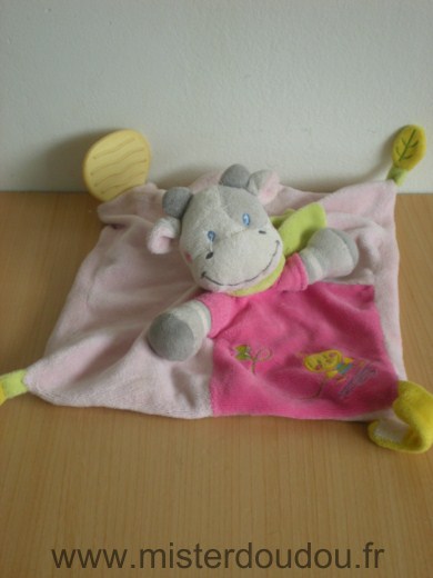 Kiabi baby Vache Rose oiseau jaune - Très bon état
