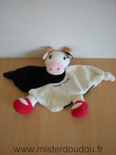 Latitude Vache Blanc rouge noir novalac - Très bon état