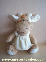 Marque Inconnue Vache Beige robe écrue - Très bon état