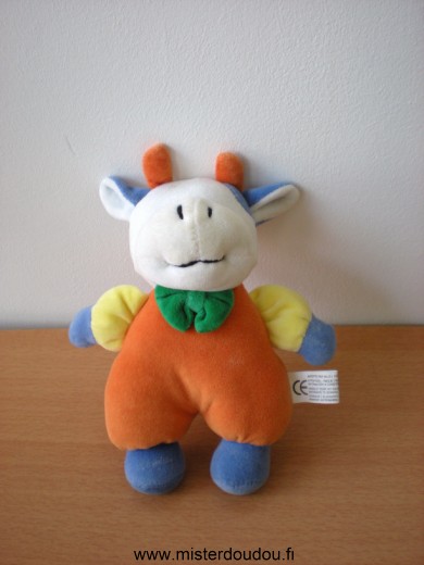 Marque Inconnue Vache Orange jaune bleu blanc - Très bon état