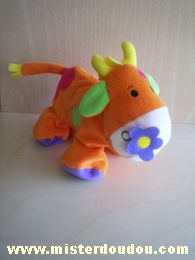 Vache Orange vert jaune violet Marque Inconnue