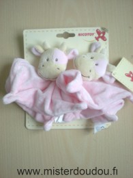 Vache Beige rose Nicotoy