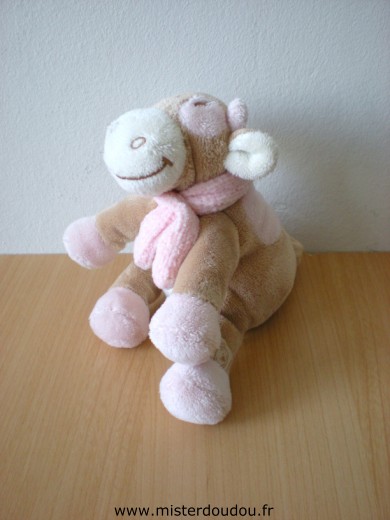 Noukie s Vache Lola, beige rose - Très bon état