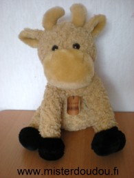Nounours Vache Beige noir ecusson nounours - Bon état