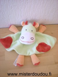 Sucre d orge Vache Vert blanc orange marron - Très bon état