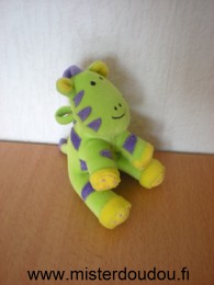 Marque Inconnue Zébre Vert violet jaune - Très bon état