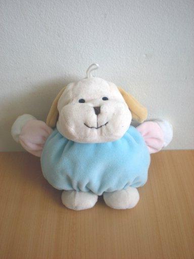 Doudou Chien Gipsy Bleu rose 