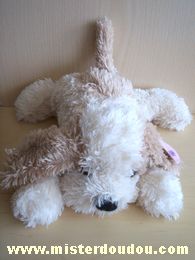 Doudou Chien Gipsy Ecru beige 