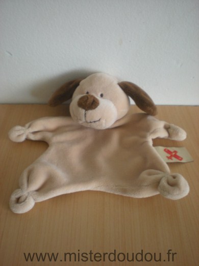 Doudou Chien Nicotoy Beige 