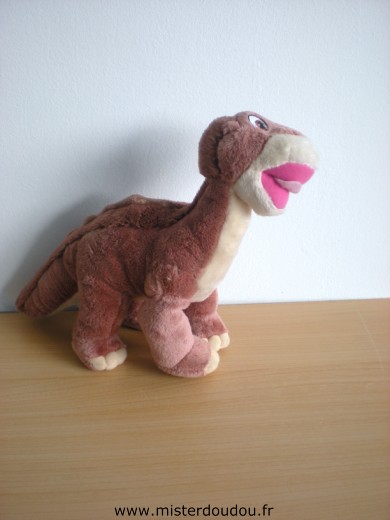 Doudou Dinosaure Gipsy Marron 