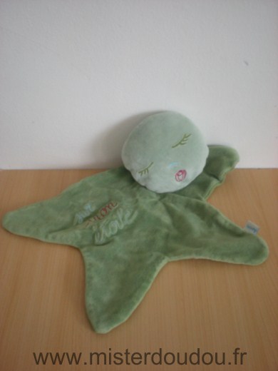 Doudou Etoile Du pareil au même Vert 