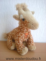 Doudou Girafe Gipsy Beige taches marons Savanous

musical