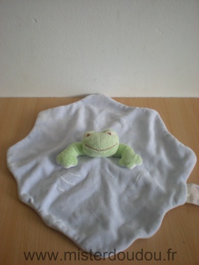 Doudou Grenouille Noukie s Bleu vert 