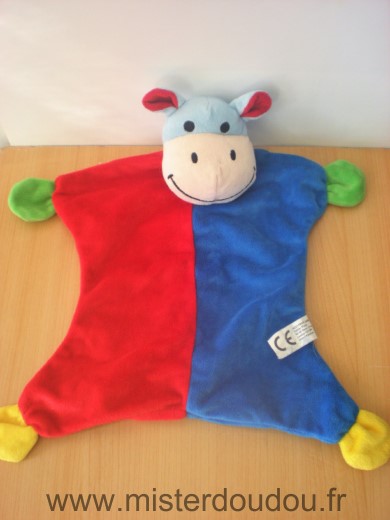 Doudou Hippopotame 0 Rouge bleu best price london 